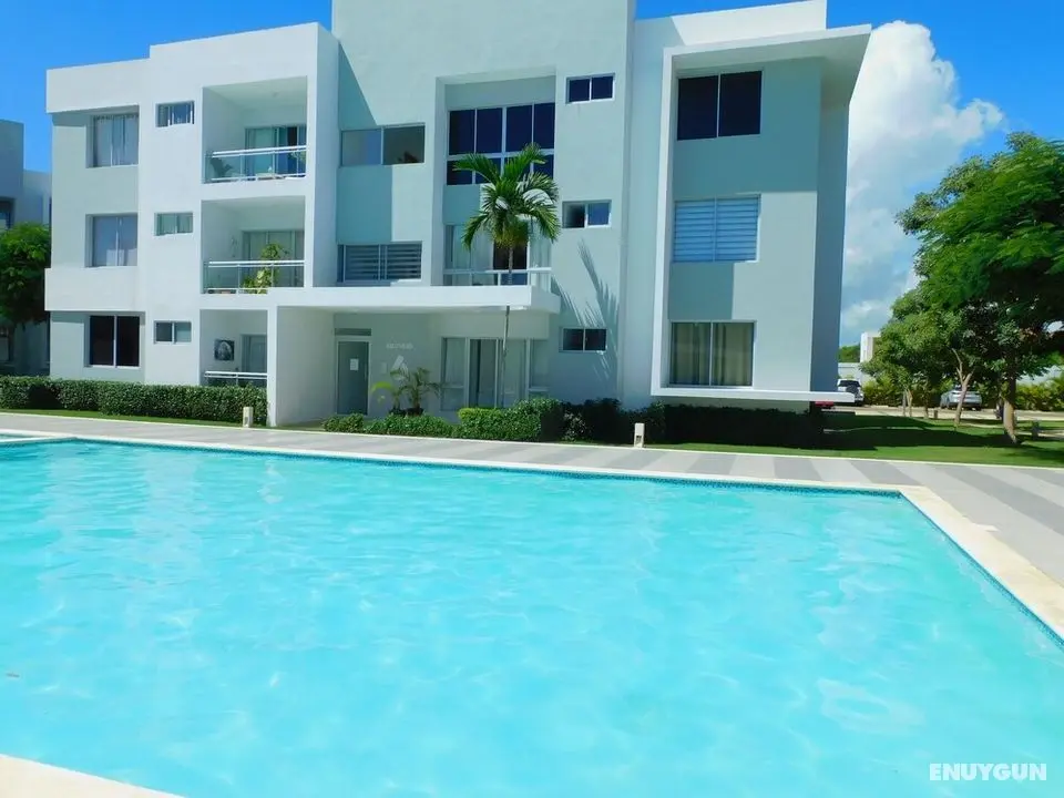 New Apartment With Shared Pool In Playa Bavaro G44 - Havuz