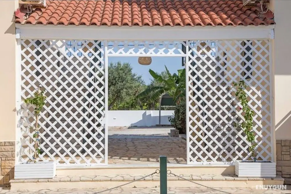 New-olivaholidayhomes - Pastel Studio Pool - Dış Mekan