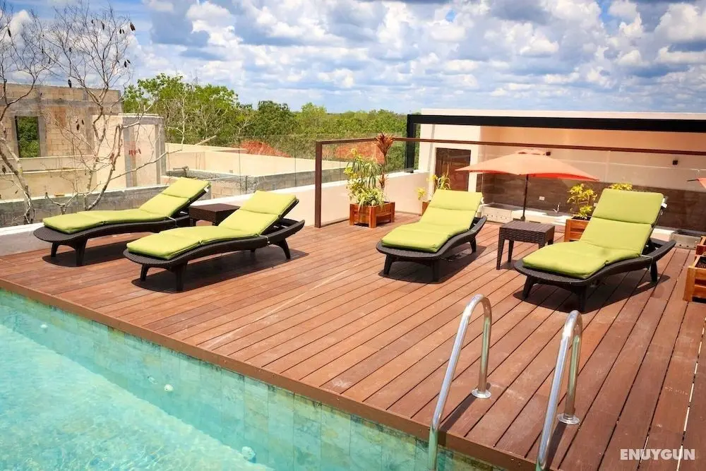 New One Br Apartment for Up To 4, Grill Pool At the Common Rooftop - Öne Çıkan Resim