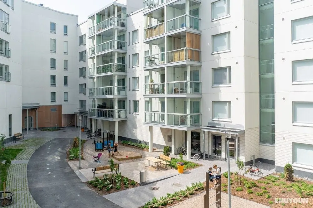 New stylish studio with free parking - Dış Mekan