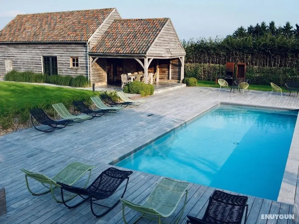 Nice Cottage in a Castle-farm in Ohey With Swimming Pond - Öne Çıkan Resim