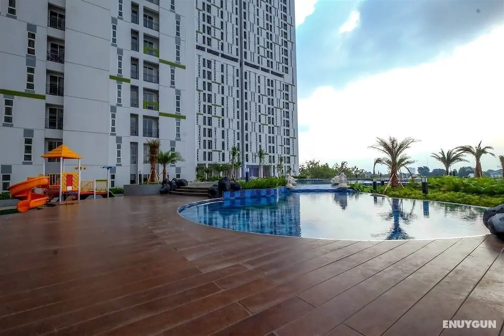 Nice And Homey Studio Apartment At Akasa Pure Living Bsd - Havuz