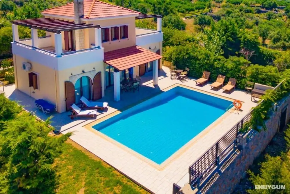 Villa Nikolas Large Private Pool A C Wifi - 1612 - Oda