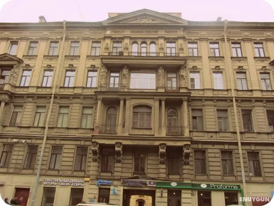 Old Flat Guest house na Zhukovskogo - Dış Mekan