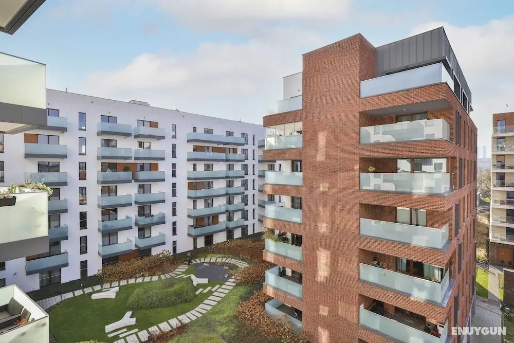 One Bedroom Apartment Okrzei by Renters - Dış Mekan