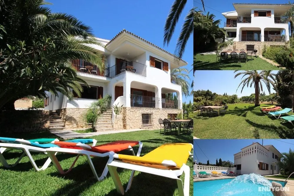 Only 100m to the Beach! Spacious Villa With Private Pool - 12 People - Öne Çıkan Resim