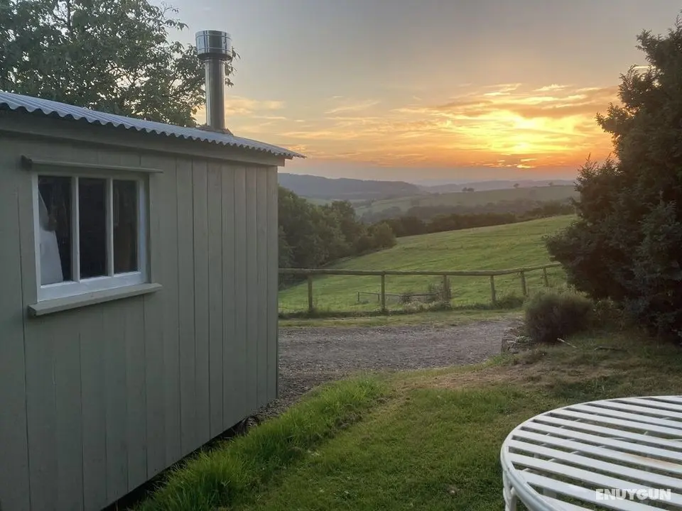 Outstandingly Situated Cosy Shepherds Hut - Dış Mekan