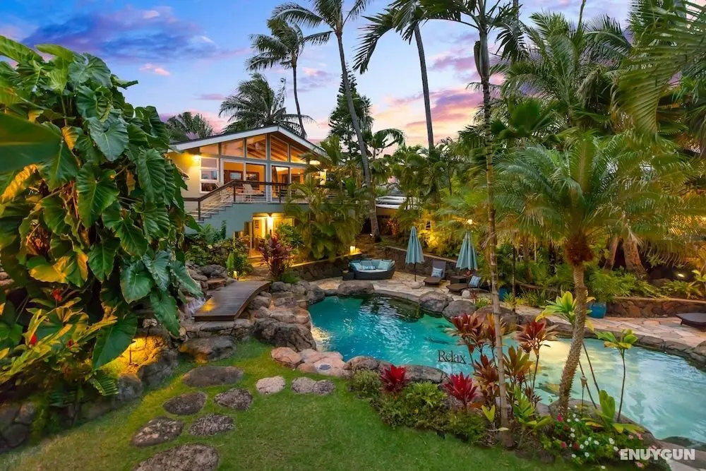 Palione Papalani by Avantstay Steps From Kailua Beach w/ Private Pool & Hot Tub - Öne Çıkan Resim