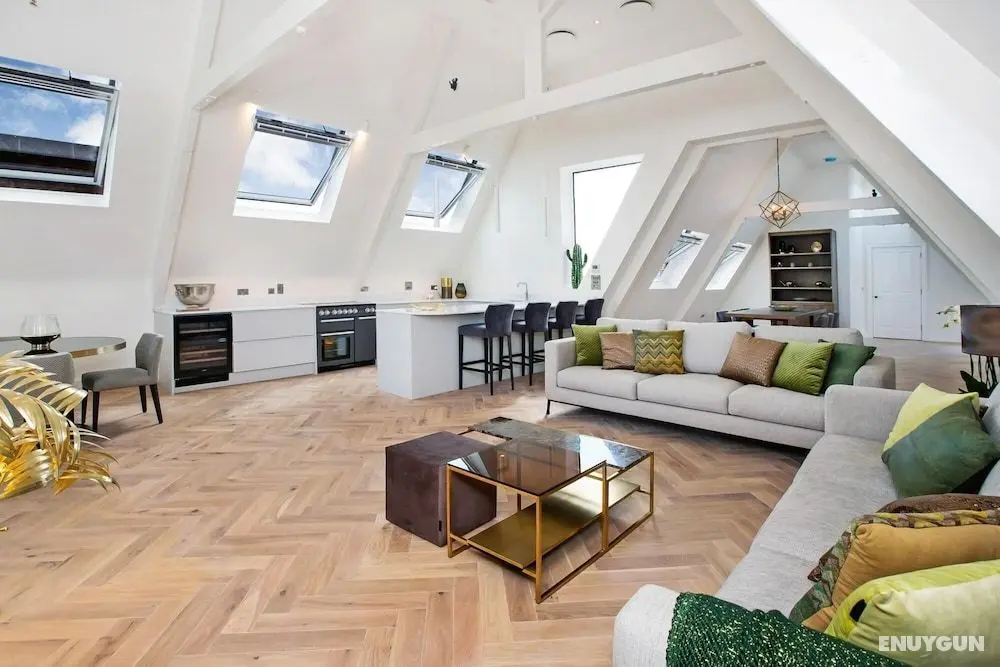 The Penthouse - With 360 Private Terrace Views of the Cathedral and Exeter City - Oda
