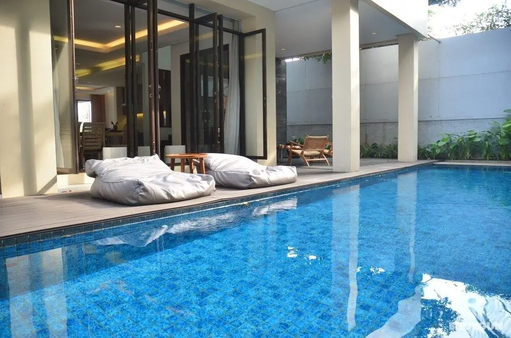 Permai 1 Villa 3 Bedroom with A Private Pool - Havuz