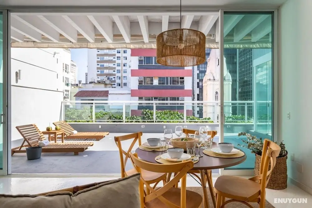 Pineapples Jac1 Carioca Penthouse for 4 People Near Ipanema Beach - Oda