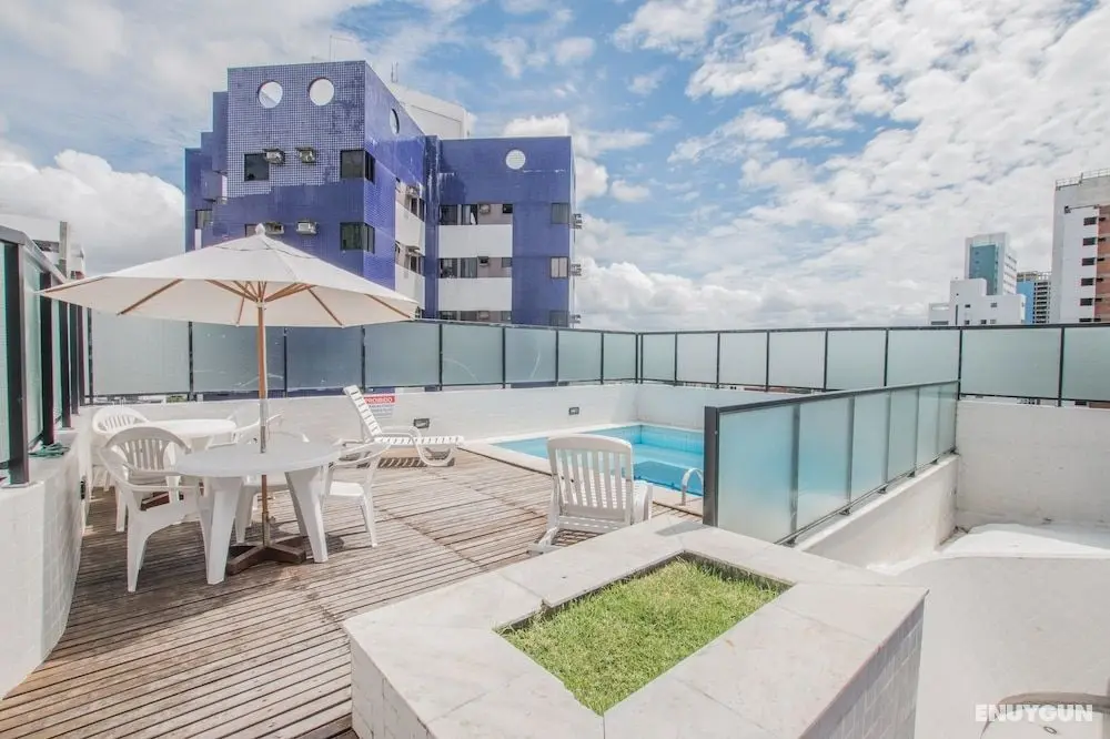 PIP201 Cozy flat in Boa Viagem 4 people. - Havuz