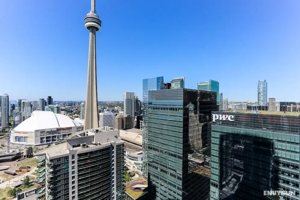 Platinum Suites - Incredible CN Tower View - Oda Manzaraları
