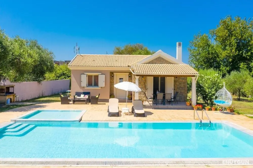 Villa Popi Large Private Pool Walk to Beach A C Wifi - 2820 - Öne Çıkan Resim