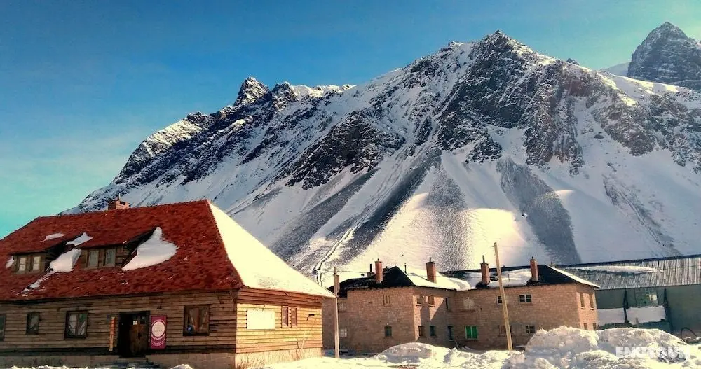 Portezuelo del Viento - Mountain Hostel - Dış Mekan
