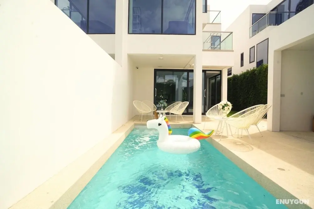 Private Pool Villa in Central Pattaya - Palmc8 - Havuz