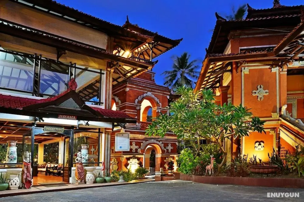 Puri Naga Beachfront Cottages - Dış Mekan