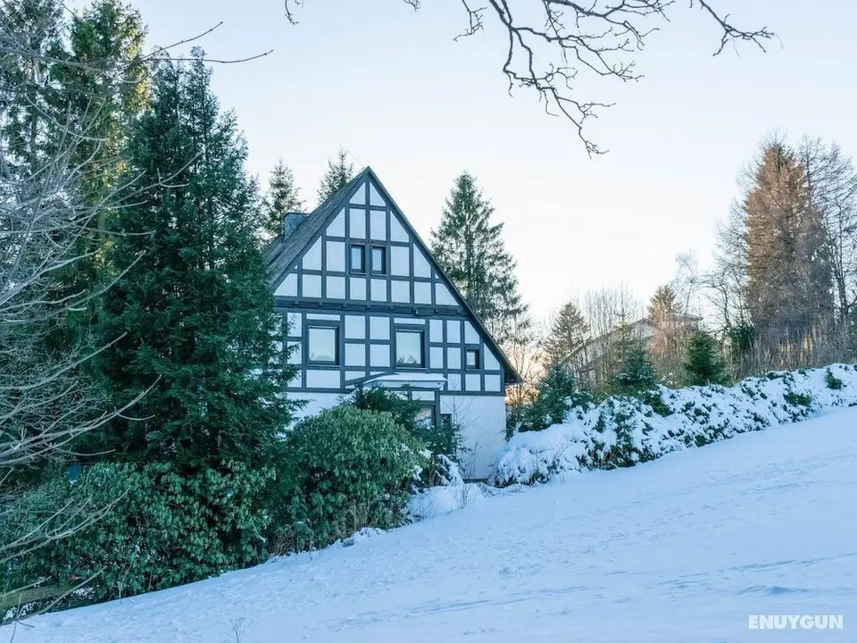 Quaint Holiday Home near Ski Area in Neuastenberg - Dış Mekan