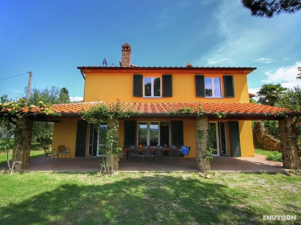Quaint Villa in Lucignano Italy With Private Pool - Dış Mekan