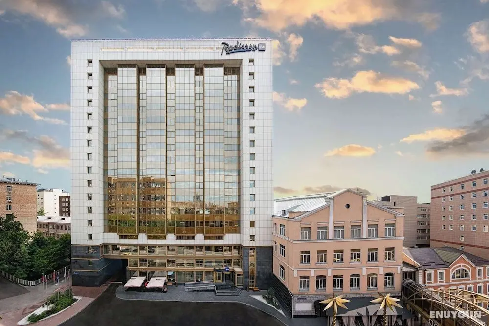 Radisson Blu Belorusskaya Hotel - Dış Mekan