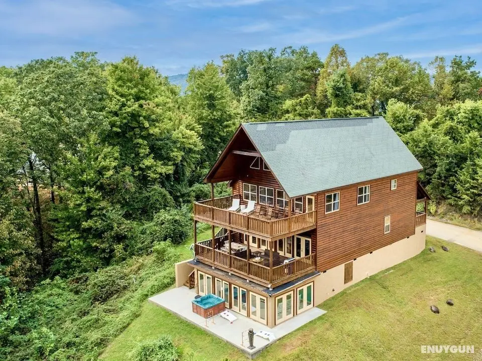 Red Oak by Avantstay Secluded Home w/ Gorgeous Views, Pool, Hot Tub & Large Deck - Öne Çıkan Resim