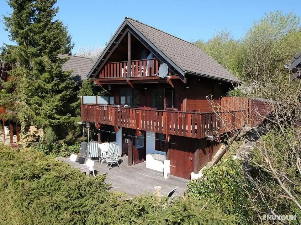 Relaxing Chalet in Dochamps With Swimming Pool and Terrace - Öne Çıkan Resim