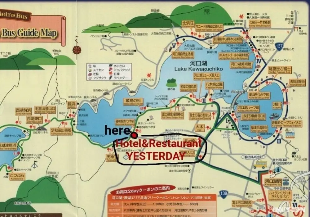 Hotel & Restaurant Yesterday - Ulaşım ve Shuttlelar