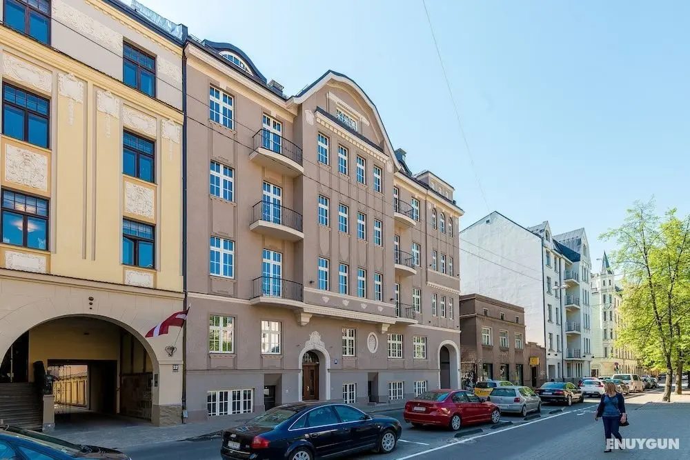 Riga Lux Apartments - Skolas - Dış Mekan
