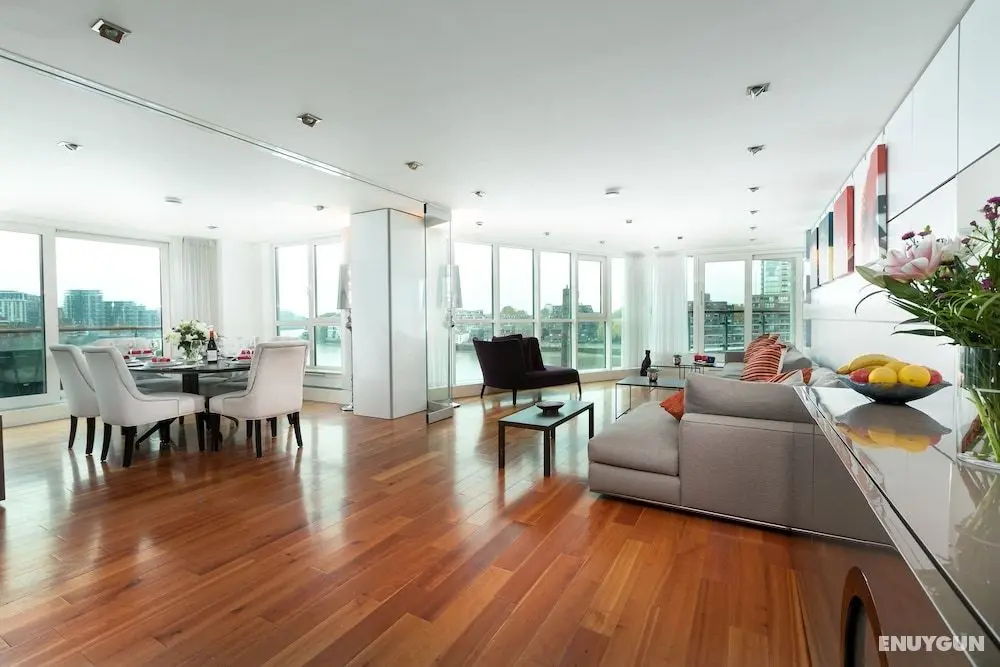 River view Luxury 3bed flat with views - Öne Çıkan Resim