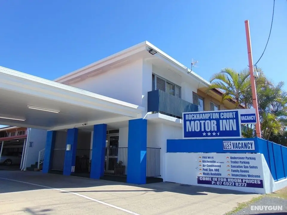 Rockhampton Court Motor Inn - Dış Mekan