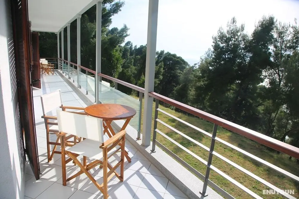 Romaric Amazing Sea View Villa, Siviri - Oda Düzeni