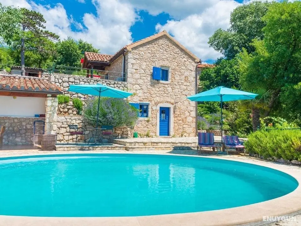 Rural House for 2 With Private Pool, Outdoor Kitchen, Fenced Garden & Sea View - Öne Çıkan Resim