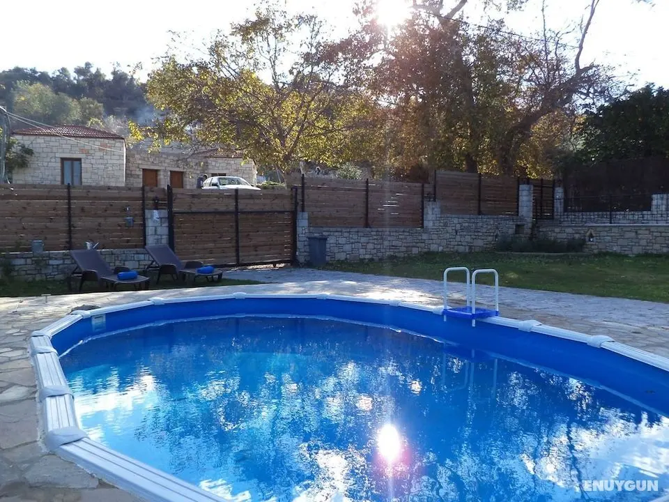 Rural Spacious Villa with Pool at Central Crete - Havuz
