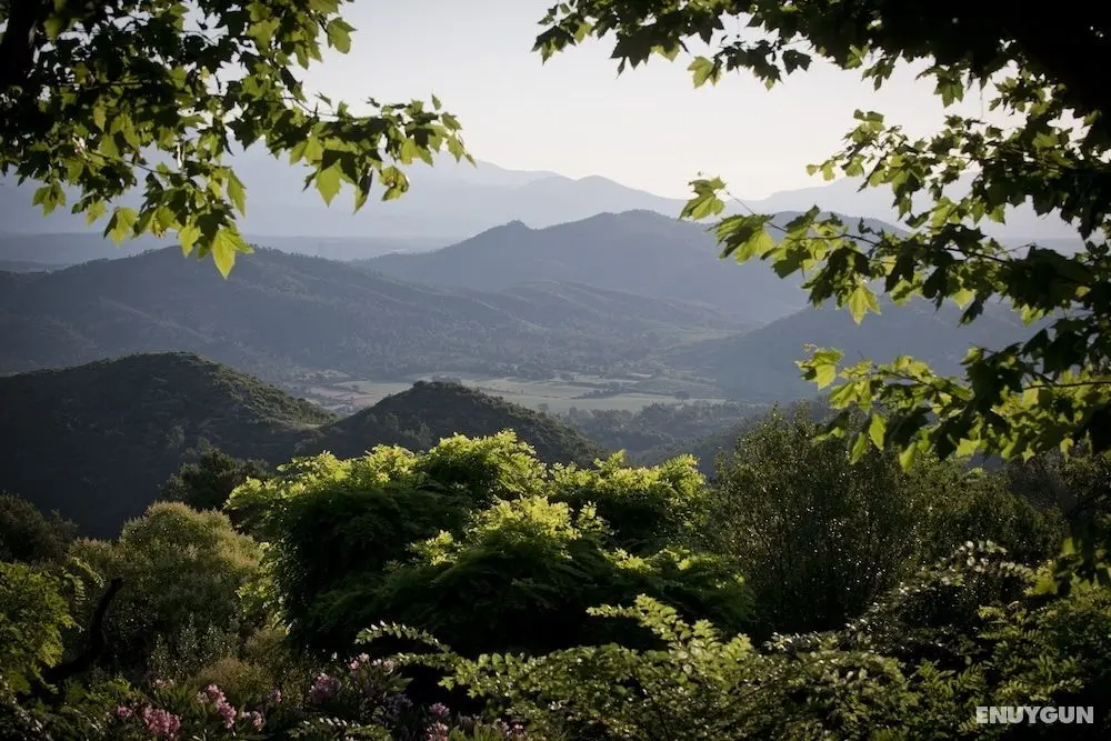 Santuari de Terrades - Oda Manzaraları