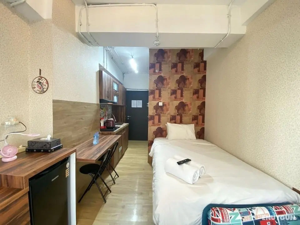 Scandinavian Studio Room At Grand Asia Afrika Apartment - Öne Çıkan Resim