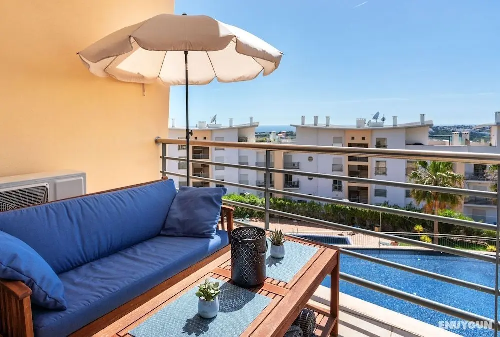 Sea view Apartment with panoramic Terrace & 2 Swimming pools - Öne Çıkan Resim