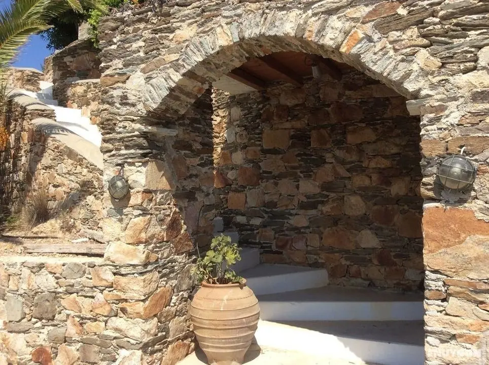 Sea View Villa at Livadi - Dış Mekan