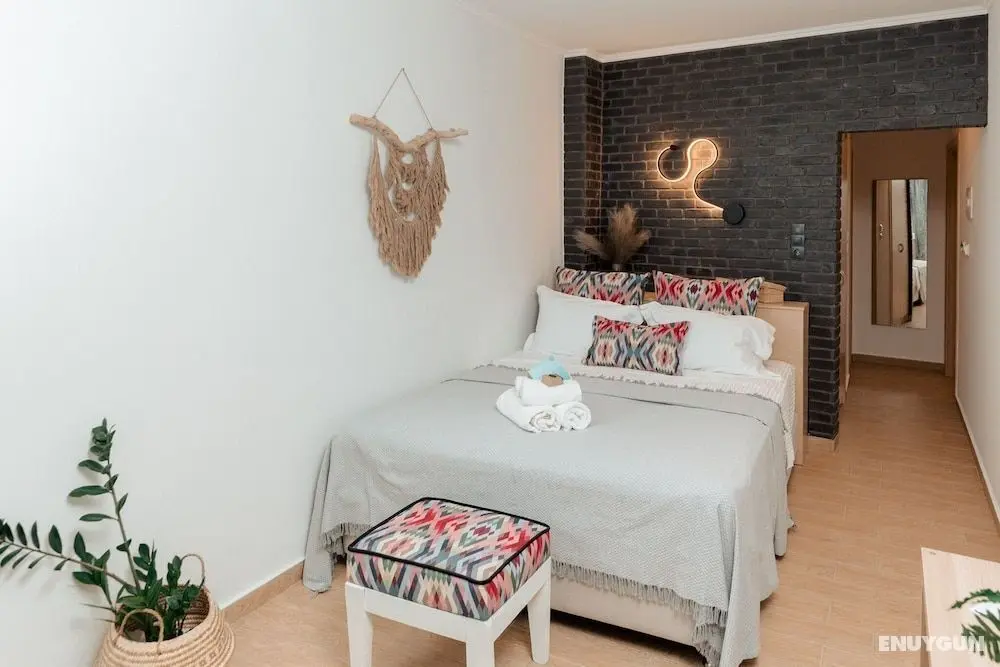 Sea View Studio With a Barbecue Area on the Terrace of the Building a Smart TV - Öne Çıkan Resim