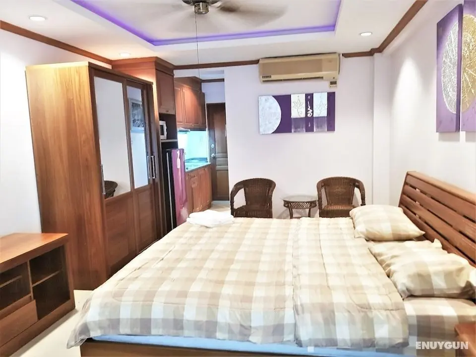 Sea View Studio Apartment Jomtien Beach Condominium 11th Floor - Öne Çıkan Resim