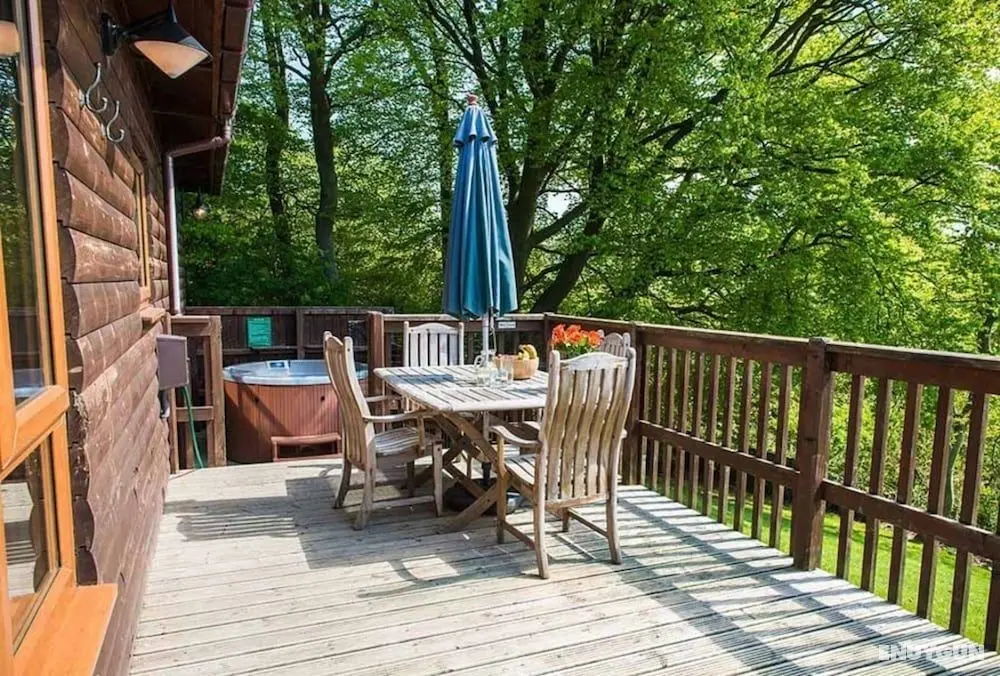 Silver Birch Lodge With Hot Tub Near Cupar, Fife - Dış Mekanlar