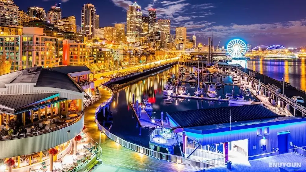 Sky Mark Lux 1 - Modern Elegance In Downtown Seattle - Oda Manzaraları