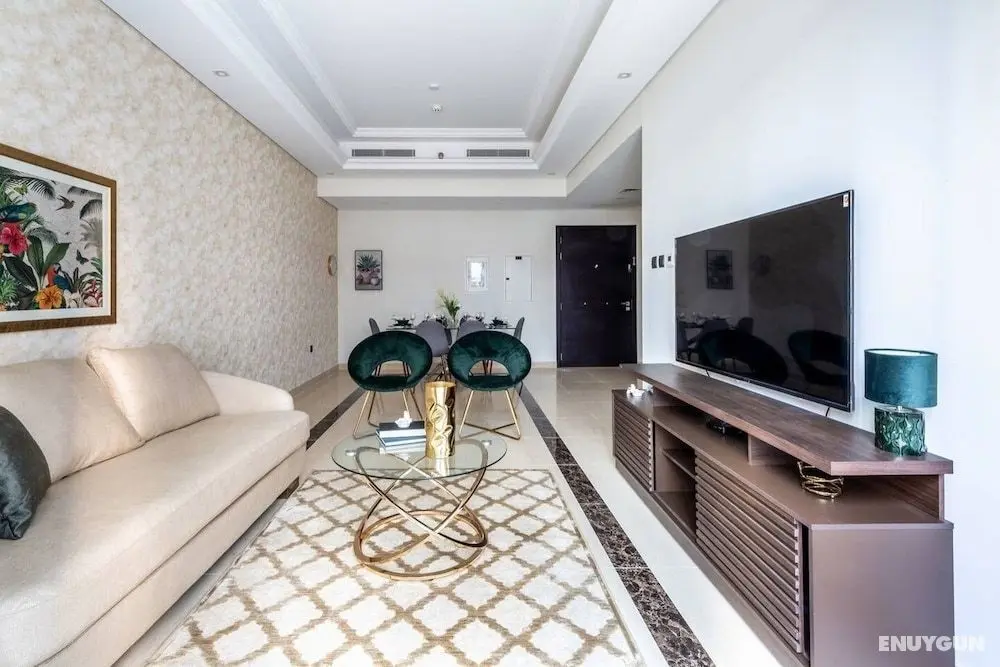 Sleek & Sophisticated 2BR With Study Within Downtown Dubai! - Öne Çıkan Resim
