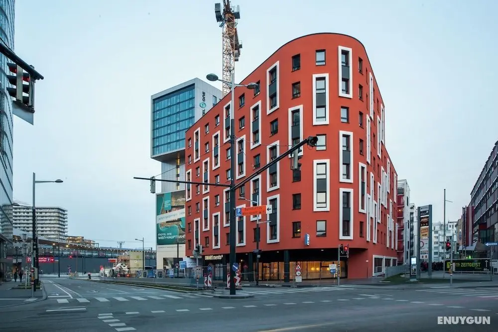 SMARTments business Wien Hauptbahnhof - Dış Mekan