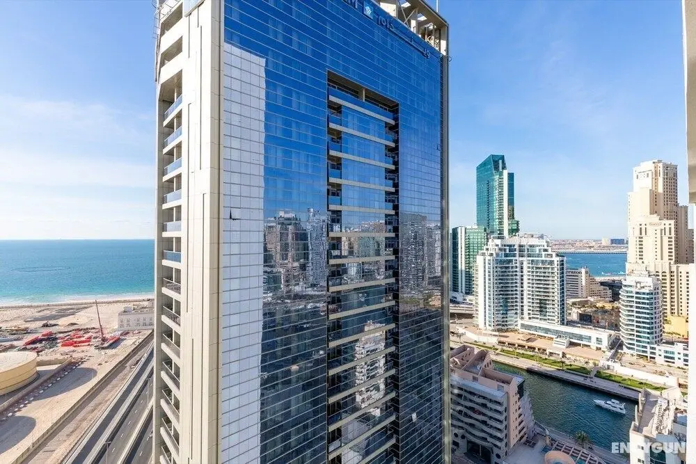 Spacious & Ornate Studio Apartment in the Famous Dubai Marina! - İç Mekan