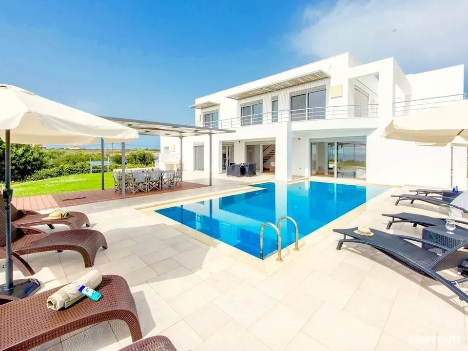 Sparkling Villa in Acrotiri with Private Pool near Sea Beach - Öne Çıkan Resim