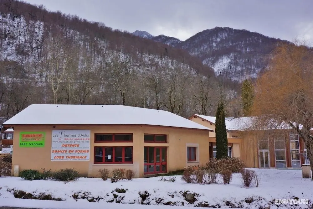 Studio 2 pers n304 Grand Hotel Aulus - Dış Mekan