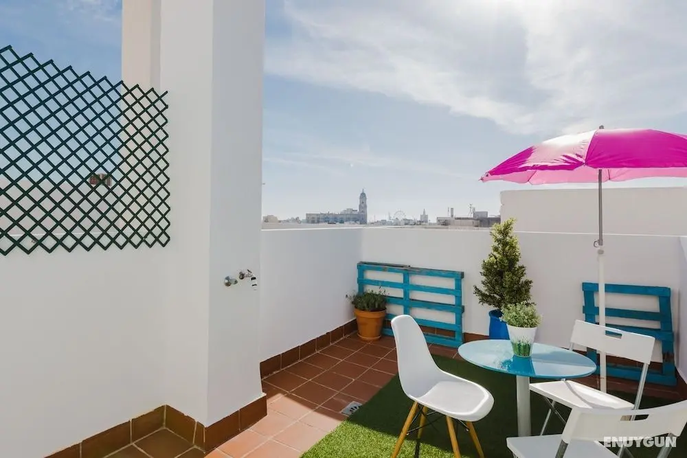 Studio Postigo Terraza Centro - Dış Mekan