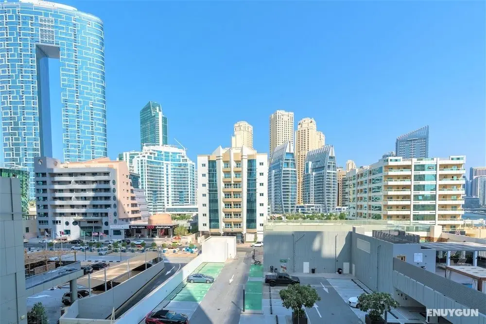 Stunning Studio With Balcony With Marina View - Oda Manzaraları