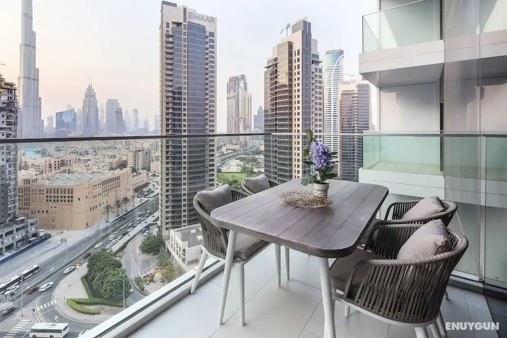 Stunning Studio w/ Burj Khalifa View! - Öne Çıkan Resim