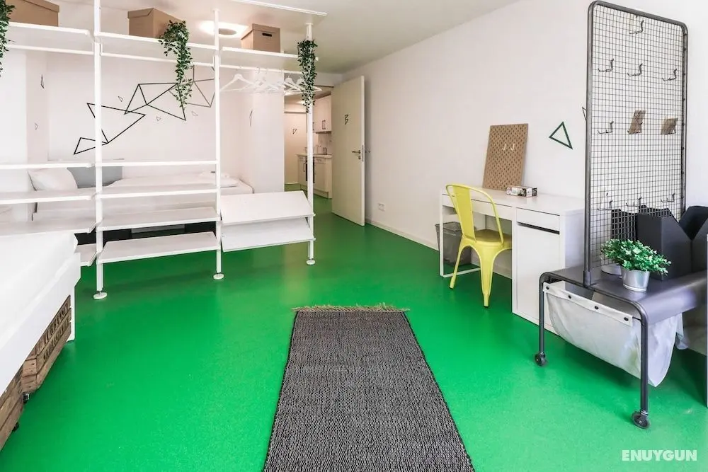 Stylisches Hostel Zimmer für 2 3B - Öne Çıkan Resim